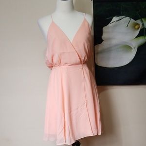 NWT Haute Hippie V-Neck Sleeveless Wrap Dress